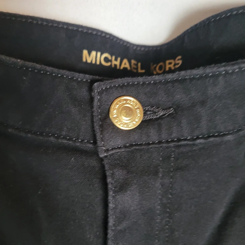 Michael Kors Izzy Skinny Black Jeans Women's Size 12